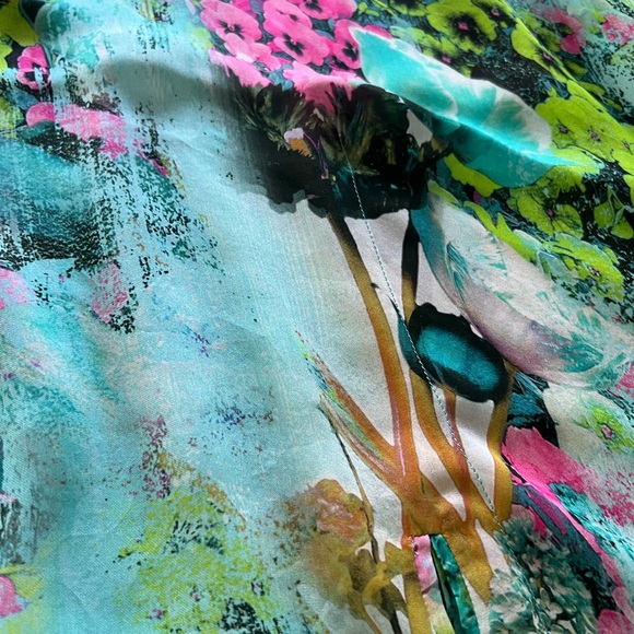 Roberto Cavalli size 38 cover up tunic top - Picture 3 of 6